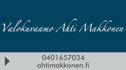 Valokuvaamo Ahti Makkonen logo